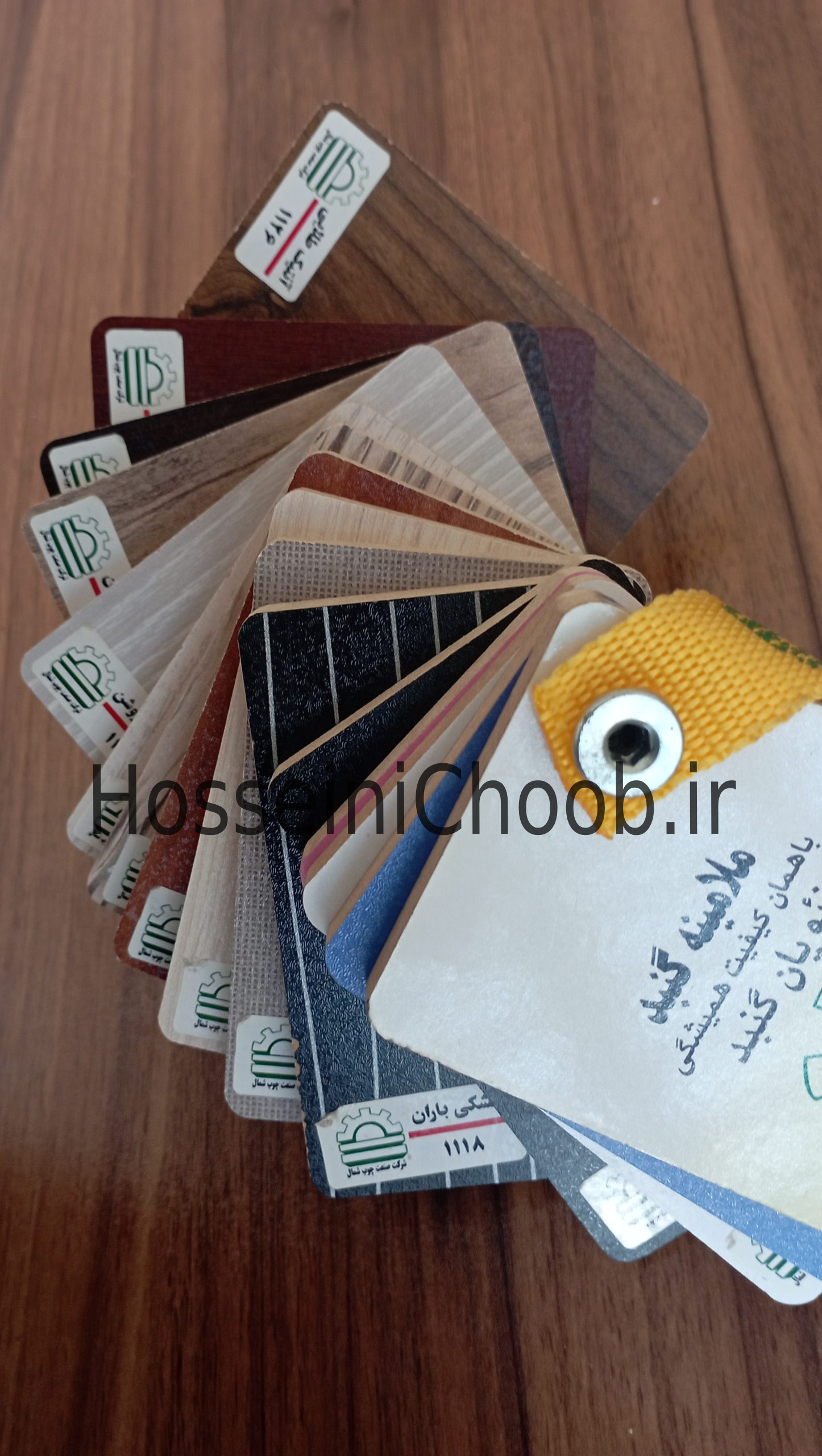 نئوپان رنگی(ملامینه) گنبد حسینی چوب